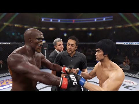 Broiz Zoanoid vs. Bruce Lee (EA sports UFC 2) - Crazy UFC 👊🤪