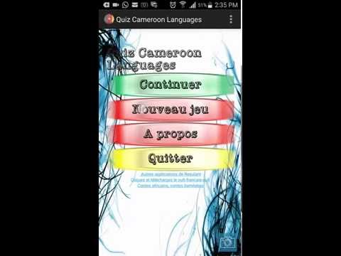 Quiz Cameroon Languages Video