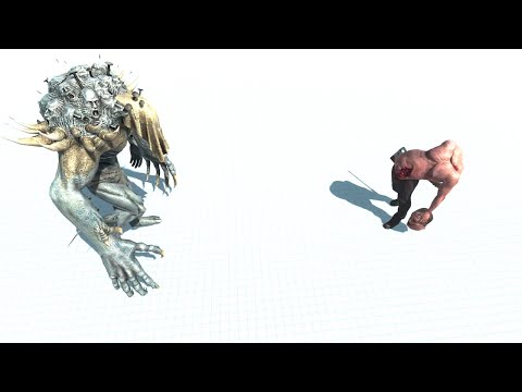 Plen VS Giant Strong Headless Hulk ARBS | animal revolt battle simulator