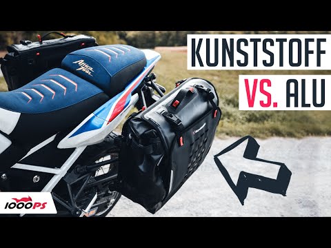 Alu vs. Kunststoff! Gepäcksysteme bei Reiseenduros. Neue Auswahlmöglichkeit mit der SysBag WP
