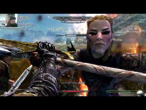 Skyrim – Battle Of The Champions Quest / Joining Imperial Army / Fighting Stormcloaks On Battlefield