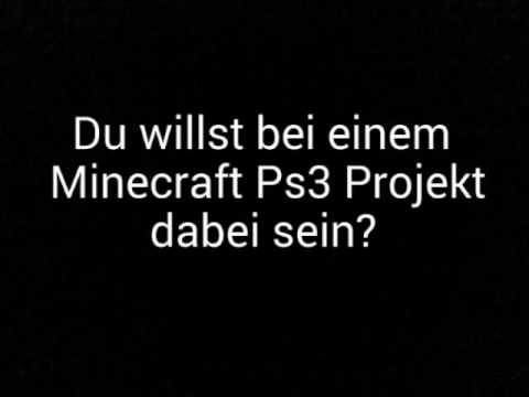 Minecraft Ps3 Projekt (Deutsch/German) [PS3]