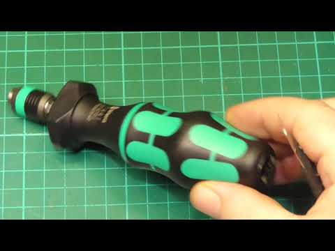 Wera Torque Screwdriver 7400 Series - Remove Calibration Cap