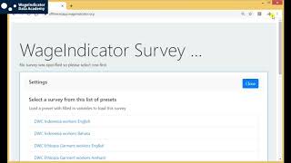 How to download the Surveys app on your laptop - WageIndicator Data Academy