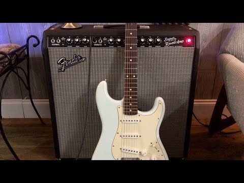 The Best Clean Tones Ever? Fender Super Reverb!