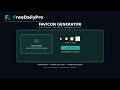 How to Generate Favicon from Image Free Online | FreeDailyPro.com