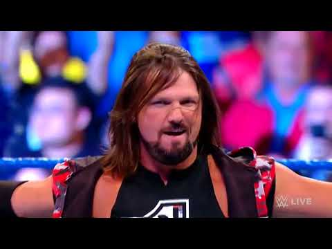 jinder mahal attack on AJ styles