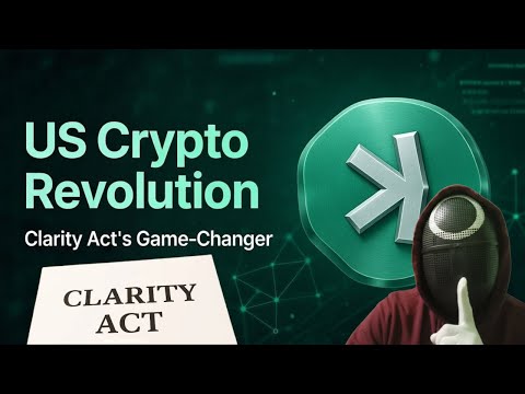 US Crypto Revolution! Clarity Act's Game Changer For Decentralized Gems Like Kaspa