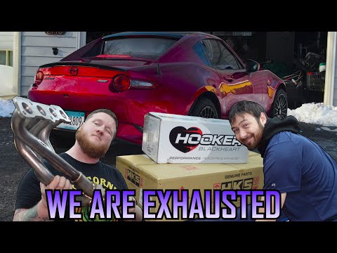 Did we make the Miata too loud? (Headers and HKS install)