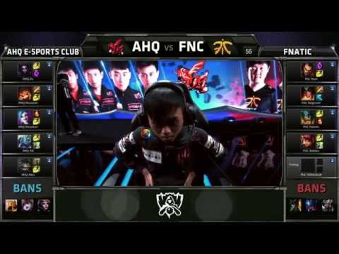 S5 World Championship AHQ VS Fnatic Highlights W1D3