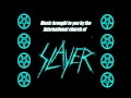 SLAYER ~ Verbal Abuse-Leeches