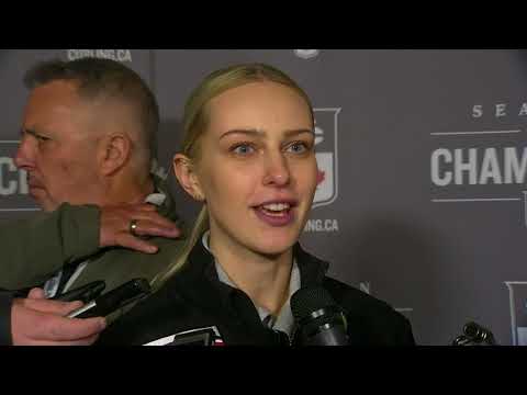 2018 Ford World Women’s - Media Scrum - Bronze Medal