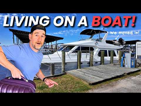 IS BOAT LIFE BETTER THAN VAN LIFE? (bob takes the helm!)