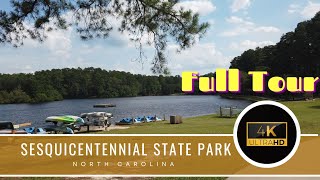 Sesquicentennial State Park - SC South Carolina Raleigh - 4K - Water/Splash Park Camping