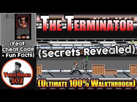 The Terminator NES Walkthrough | 100% Guide | Video Games 101