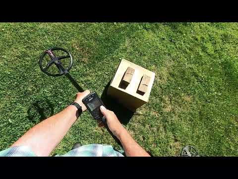 Deus 2 compared to Equinox 800 both wearing 11 inch coils