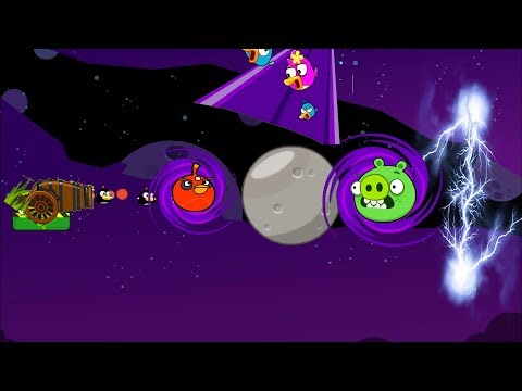 Angry Birds Cannon 5 - BOMBER BLAST TO FORCE STONE TO BAD PIGS!