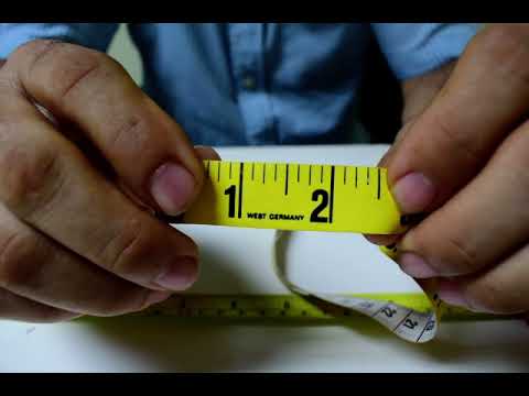 Como medir en pulgadas y centímetros (Nivel básico)