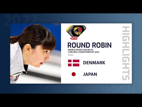 Denmark v Japan - Highlights - World Mixed Doubles Curling Championship 2022