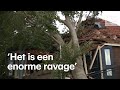 Leersum maakt schade op na windhoos