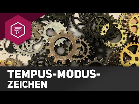 Tempus-Modus-Zeichen