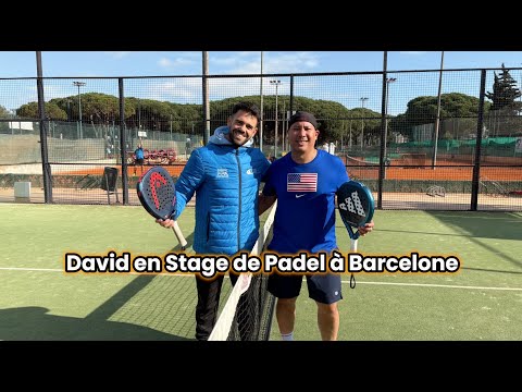 🎾David en Stage de Padel à Barcelone🎾