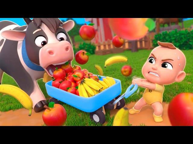 Where is the Apple? Animal Song | Funny Nursery Rhymes SDDEFAULT Thumbnail