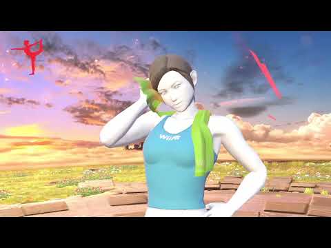 Wii Fit Trainer's down air PART.2