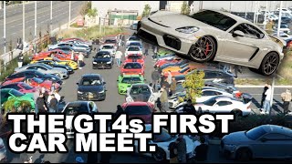 Taking the Porsche Cayman 718 GT4 to its First SuperCar Meet!