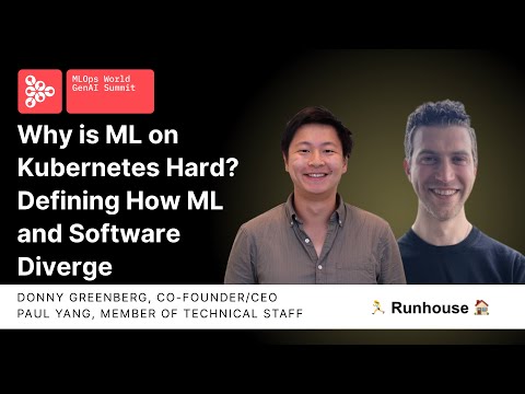 Why Is ML on Kubernetes Hard? Defining How ML and Software Diverge | Runhouse