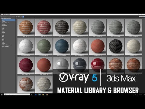 V-Ray 5 for 3ds Max Beta | MATERIAL LIBRARY  (New Features)