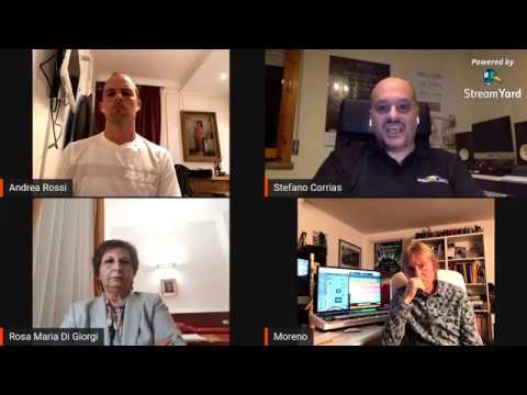 Social talk con Rosa Maria Di Giorgi, Moreno "il Biondo" e Stefano Corrias