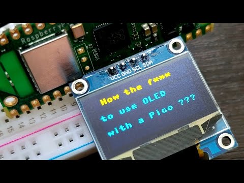 How to use Raspberry Pico, OLED Display (SSD1306) LIVESTREAM