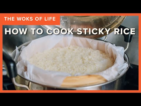 How to Make Sticky Rice | Steamer and Rice Cooker methods from a Chinese Mom! | The Woks of Life