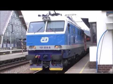 Vlaky v stanici Čadca