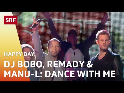 DJ Bobo mit Remady und Manu-L: Somebody Dance With Me | Happy Day | SRF