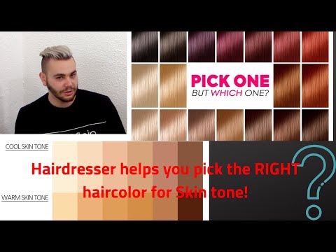 Best Hair color for your Skin tone!? Hairdresser will...