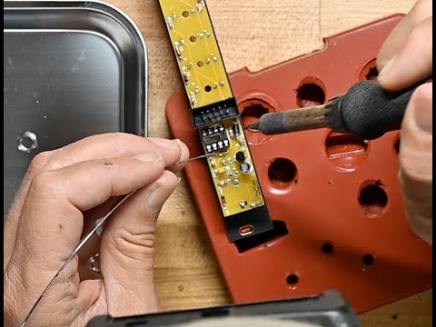 C.K. builds a Random Sequencer kit from Rat King Modular, eurorack