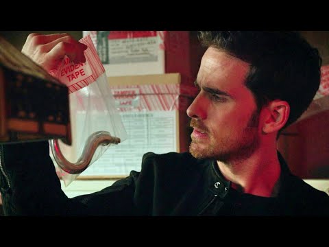 Once Upon A Time 7x09 Rogers Discovers Is Hook And People's Photos - Sabine Drows Rumple's Dagger