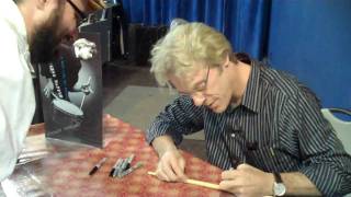 Stewart Copeland and Johnny Beane at Amoeba in San Francisco