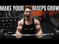 HOW TO GET BIG ARMS | 3 Tips For Bigger Biceps