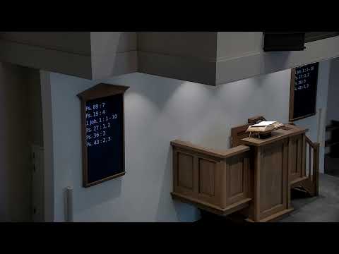 Zo 14-05-2023 18:30 | 1 Johannes 1 vers 5 t/m 7 | Ds. J.W. Baan