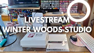 Livestream: Holiday Sketch Box and Talking Paintbrushes!