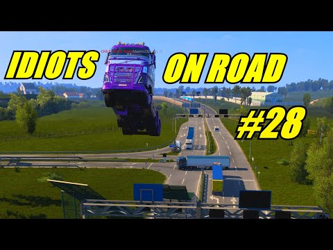 🚚 IDIOTS On The Road #28 (Euro Truck Simulator 2 Multiplayer) #truckersmp  #ets2funnymoments