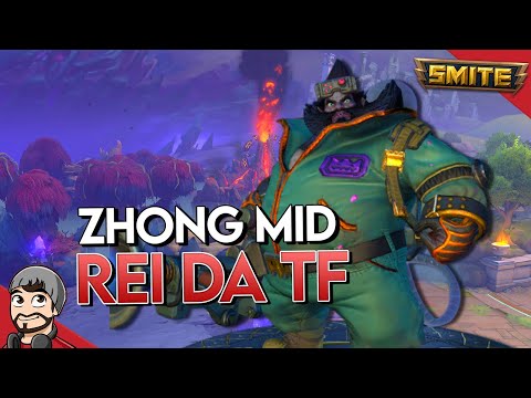 THE KING OF TEAMFIGHT! ZHONG KUI MID - Master Ranked Conquista - ⚡ Smite BR