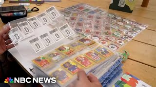 World Cup fans search for collectible Panini stickers