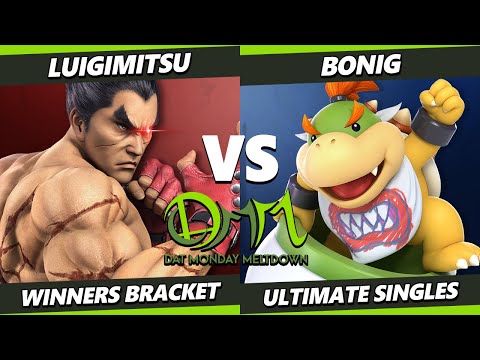 DAT MM 258 - Luigimitsu (Kazuya) Vs. Bonig (Bowser Jr) SSBU Ultimate Tournament