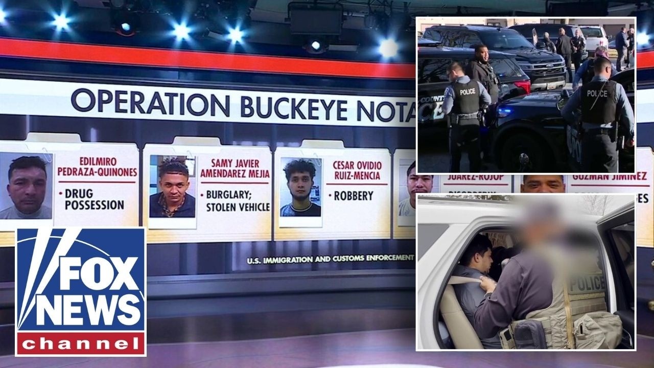 DETAILS: ICE arrests 'WORST OF THE WORST' in 'Operation Buckeye'