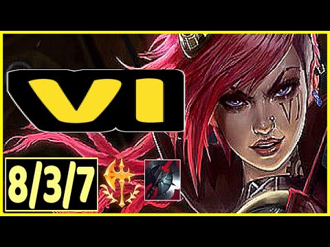 VI VS SEJUANI - 8/3/7 KDA JUNGLE GAMEPLAY