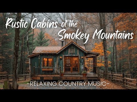 Rustic Cabins of the Smokey Mountains | Relaxing Country Music